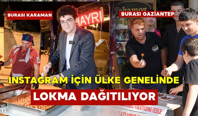 Instagram’ın Erişime Açılması Gaziantep’te De Lokma Dağıtılarak Kutlandı