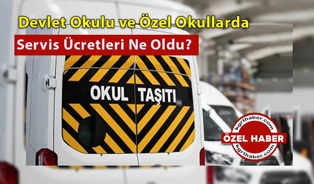 Karaman'da Okul Servis Ücretleri Ne Oldu?