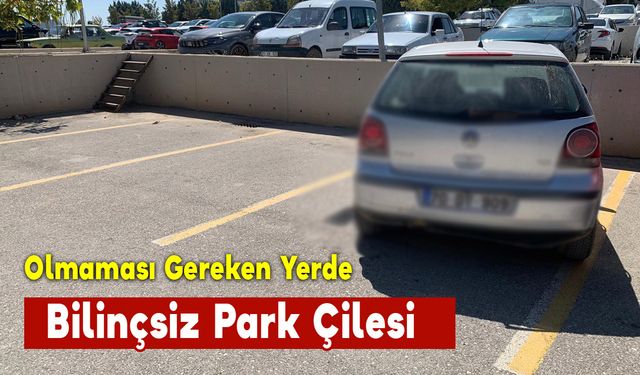 Olmaması Gereken Yerde Bilinçsiz Park Çilesi