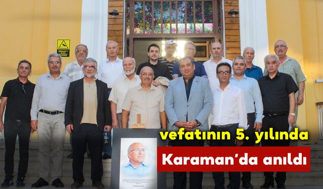 Prof. Dr. Ahmet Haluk Dursun Vefatının 5. Yılında Anıldı