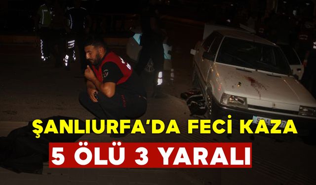 Şanlıurfa'da 5 Çocuğu Ailesinden Koparan Kaza