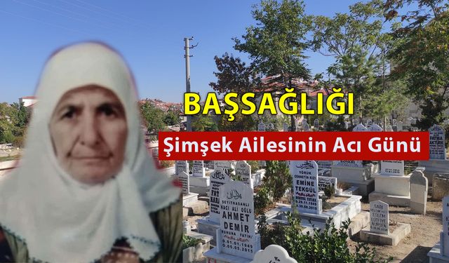 Şimşek Ailesinin Acı Günü