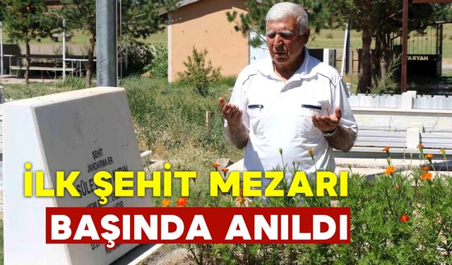 Teröre Verilen İlk Şehit Süleyman Aydın Kabri Başında Anıldı