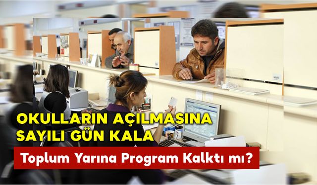 Toplum Yararına Programlar Kalktı Mı?