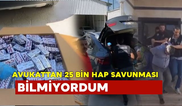 Avukat uyuşturucu ile yakalandı: "Aldım ama kime vereceğimi bilmiyorum"