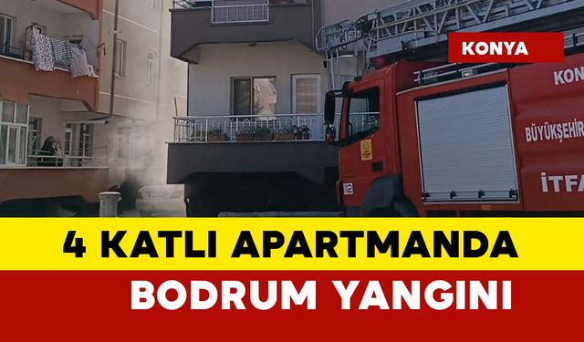 Bodrum yangını korkuttu