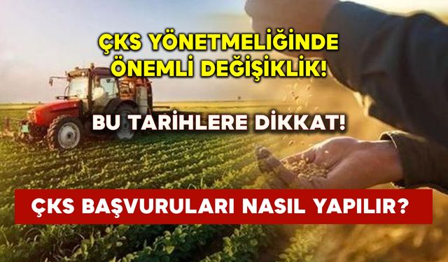 ÇKS kayıt yenileme başladı: Eylül 2024 ÇKS başvuruları nasıl yapılır?