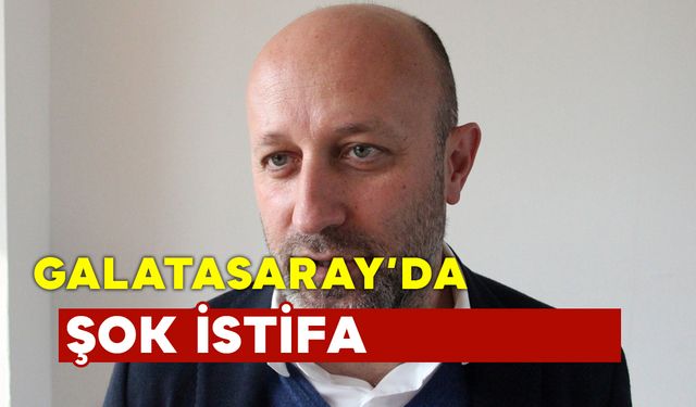 Galatasaray'da Cenk Ergün istifa etti