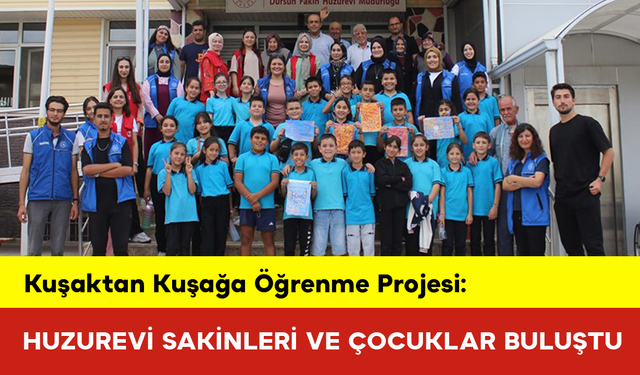 Karaman’da Huzurevi Sakinleri ve Çocuklar Buluştu