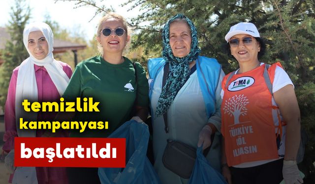 Karaman'da Kent Konseyi'nden temizlik kampanyası