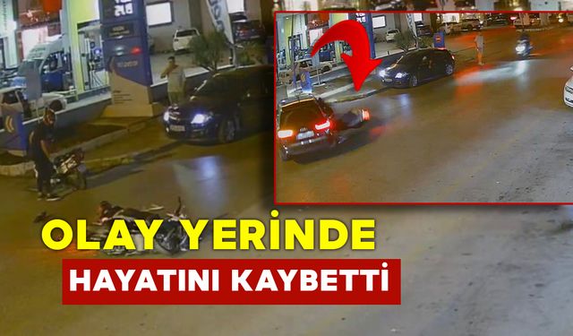 Otomobille çarpışan motosikletli genç hayatını kaybetti