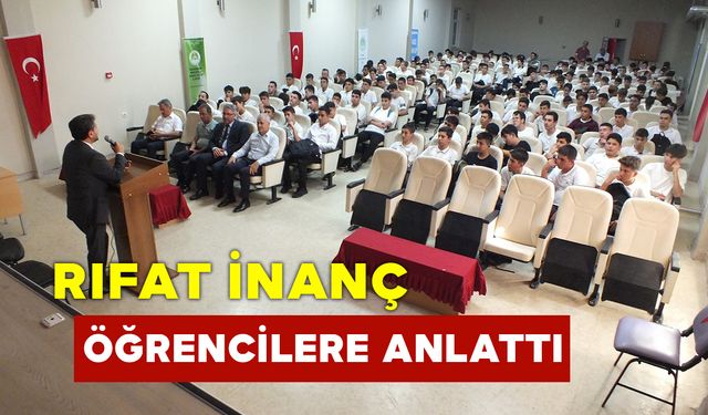 Rıfat İnanç Karaman’da Gençlere Başarı Yolculuğunu Anlattı