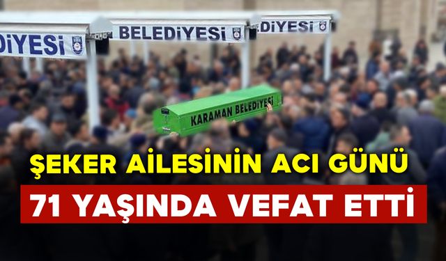 Şeker Ailesinin Acı Günü