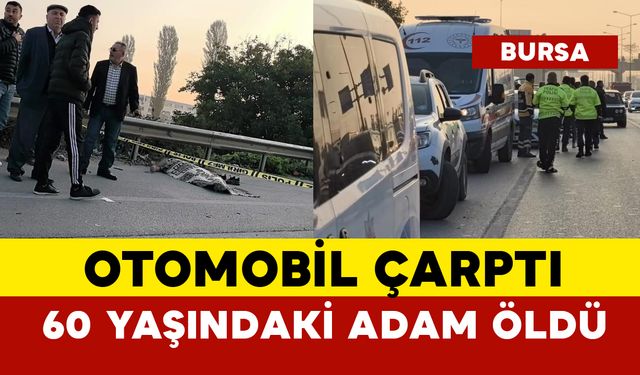 60 yaşındaki adam kazada öldü