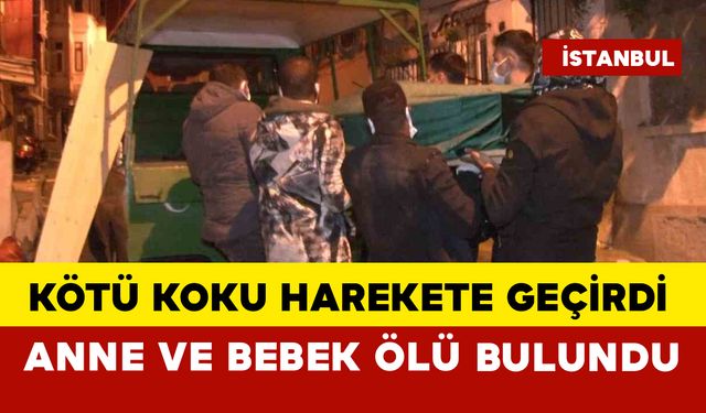 Anne ve bebek evinde ölü bulundu