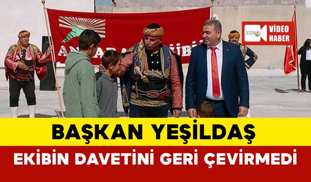 Başkan ve Protokol Üyelerinden Zeybek Şov