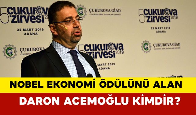 Daron Acemoğlu kimdir, nereli, kaç yaşında? Nobel Ekonomi Ödülü'nü alan Daron Acemoğlu'nun özgeçmişi nedir?