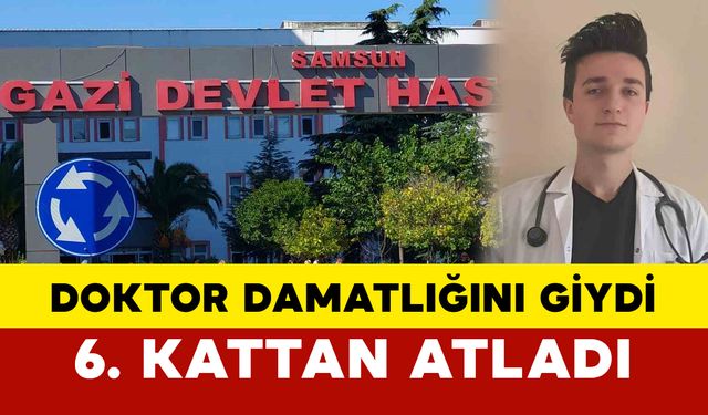 Doktor damatlık kıyafetini giyip 6. kattan atladı