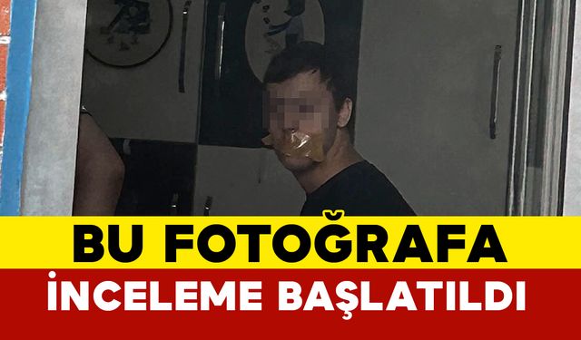 Down sendromlu öğrencinin ağzının bantlandığı fotoğrafa inceleme başlatıldı