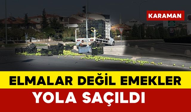 Elmalar Değil Emekler Yola Saçıldı