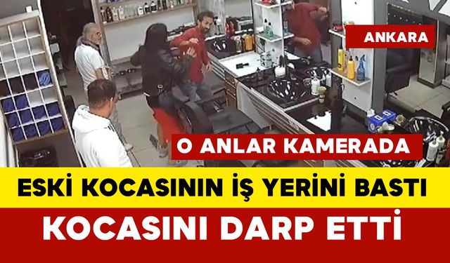 Eski kocasının dükkanını basan kadın bakın ne yaptı