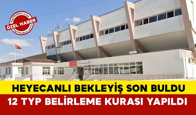 Karaman Gençlik ve Spor 12 TYP Kura Sonucu Belirlendi