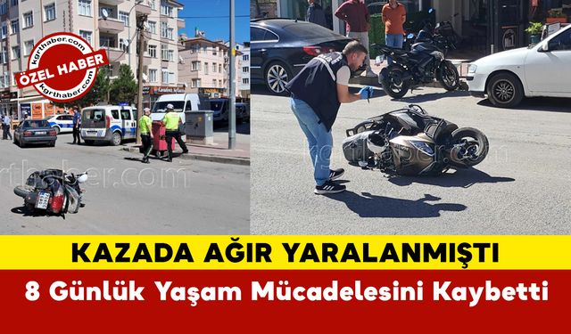 Kazada Ağır Yaralanmıştı Kurtarılamadı