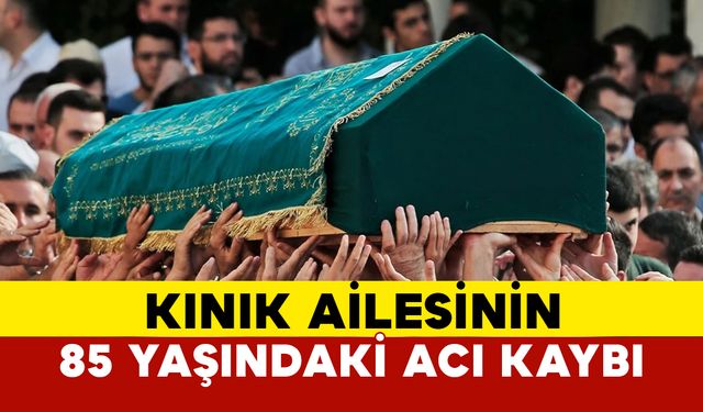 Kınık Ailesinin Acı Günü