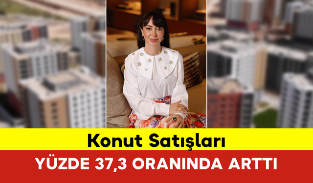 Konut Satışları Yüzde 37,3 Oranında Arttı