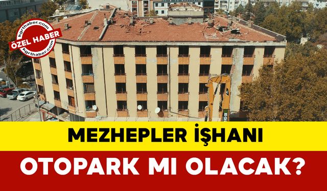 Mezhepler İşhanı Otopark mı Olacak?