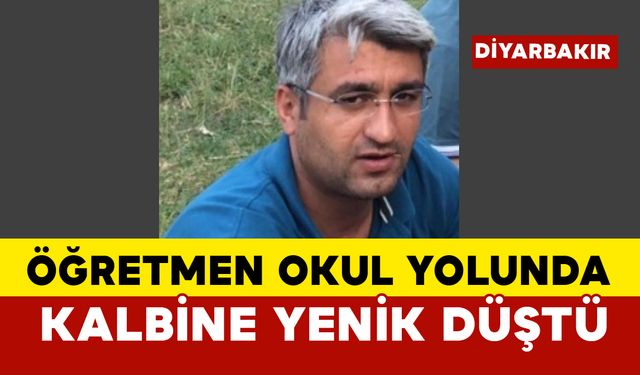 Okula giden öğretmen kalbine yenik düştü