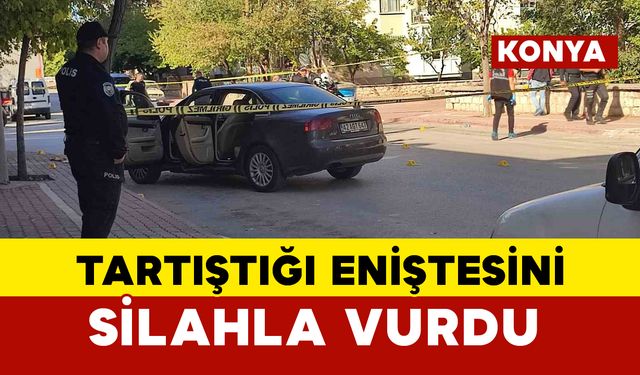 Tartıştığı eniştesini silahla vurdu