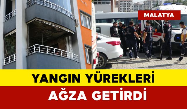 Yangın yürekleri ağza getirdi