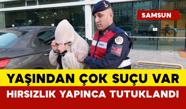 Yaşından çok sucu var: hırsızlık yapınca tutuklandı