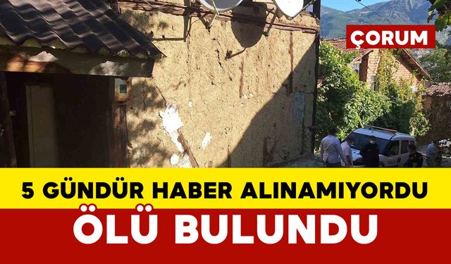 Yaşlı adam yalnız yaşadığı evinde ölü bulundu