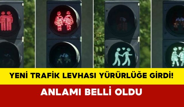 Yeni trafik levhası yürürlüğe girdi! Anlamı belli oldu