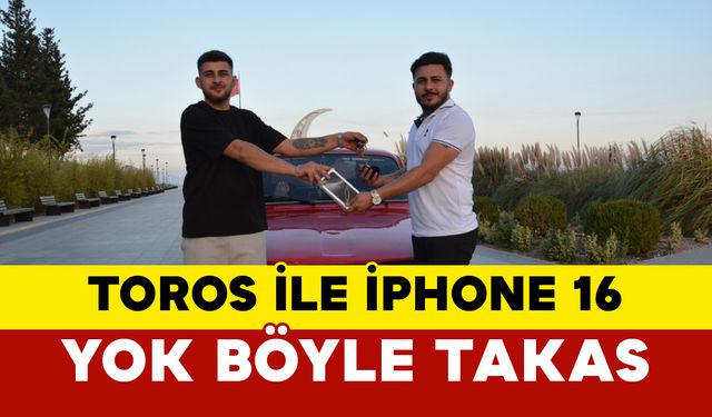 Yok böyle takas: Iphone 16 ile otomobili takas ettiler