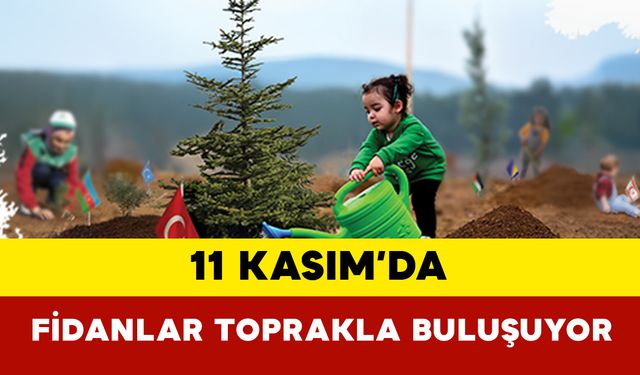 11 Kasım’da Karaman’da Fidanlar Toprakla Buluşuyor