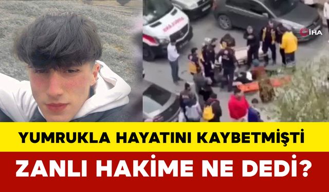 17 yaşındaki gencin kafasına yumruk atan kick bokçu hakım karşısında