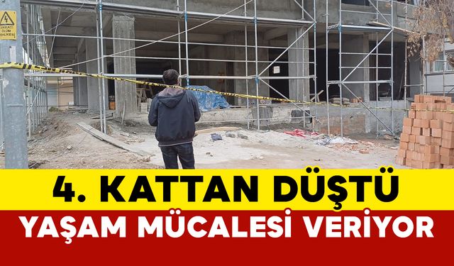 4'üncü Kattan Düştü: Ağır Yaralandı