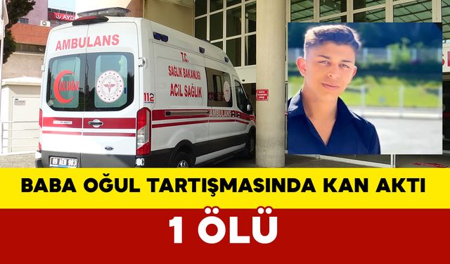 Aydın'da Baba Oğul Tartışması Kanlı Bitti