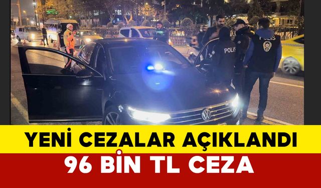 Bakan Yerlikaya yeni cezaları açıkladı