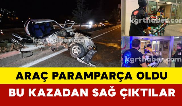 Bu kazadan sağ çıktılar: 2’si çocuk 4 yaralı