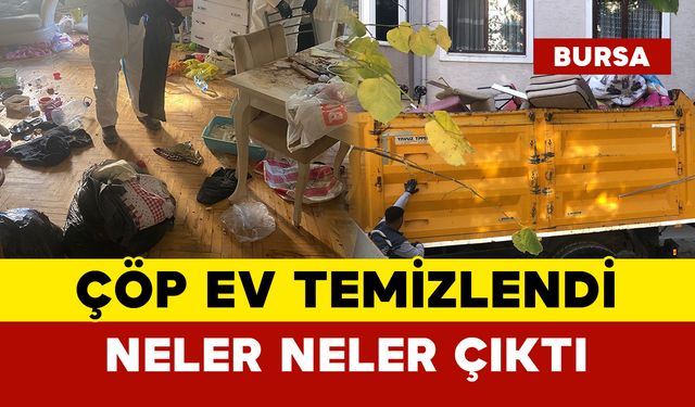 Çöp Ev Temizlendi