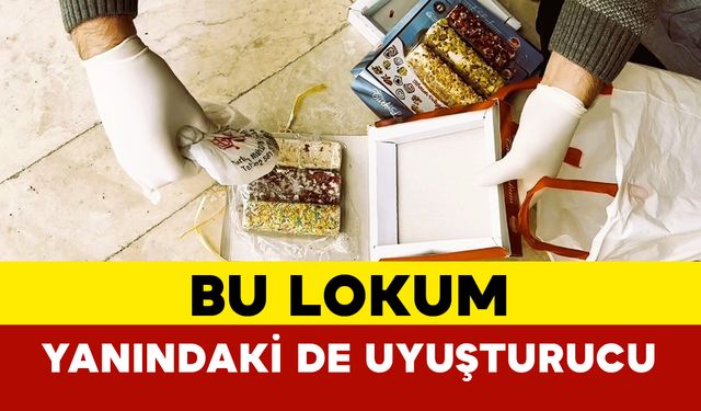 Denizli'de kuryenin taşıdığı şekerleme paketinden uyuşturucu çıktı