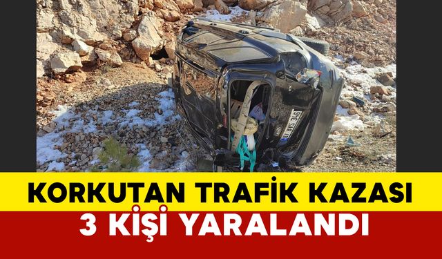 Derebucak'ta Trafik Kazası: 3 Kişi Yaralandı