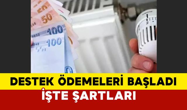 Doğal Gaz Tüketim Desteği Kış Dönemi Ödemeleri Başladı: 521 Bin Hak Sahibine 153,3 Milyon Lira Ödeme