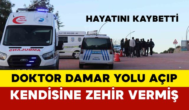 Doktor kendisine ilaç enjekte ederek ölmeyi bekledi