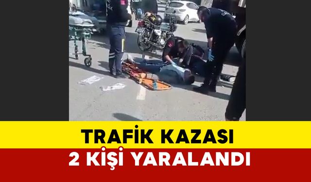 Elazığ’da trafik kazası: 2 yaralı