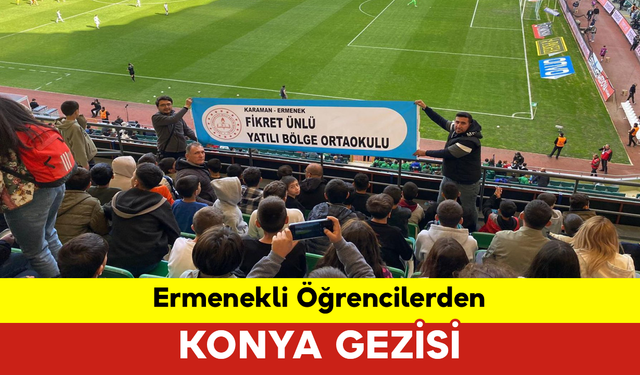 Ermenekli Öğrencilerden Konya Gezisi